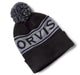 ORVIS LOGO POM BEANIE - BLACK/GREY