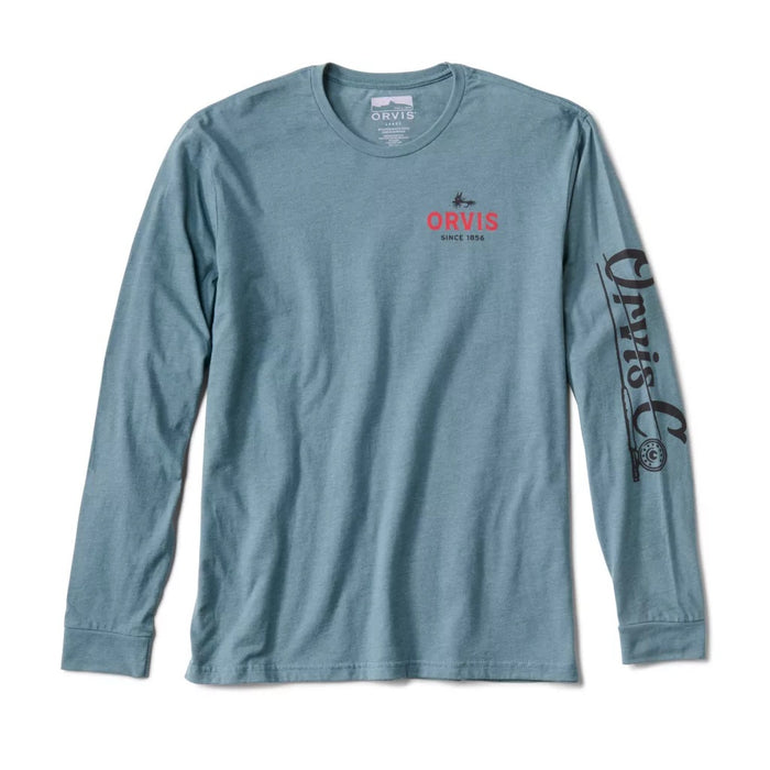 Orvis The Orvis Co. L/s T-shirt [sz:m Cl:indigo]