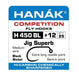 Hanak Barbless Hooks Jig Superb H450bl [sz:10]