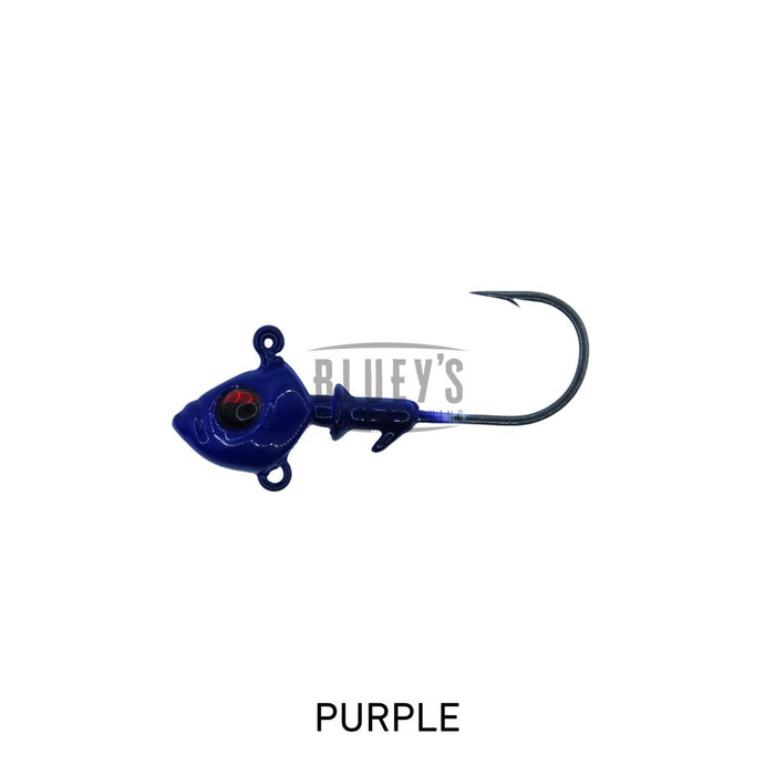 Spinwright Purple Jig Heads [sz:5g]