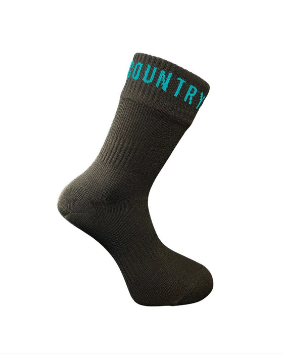 Backcountry Skinz Waterproof Mid Length Socks - Black [sz:s]
