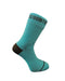 Backcountry Skinz Waterproof Mid Length Socks - Aqua/black [sz:s]