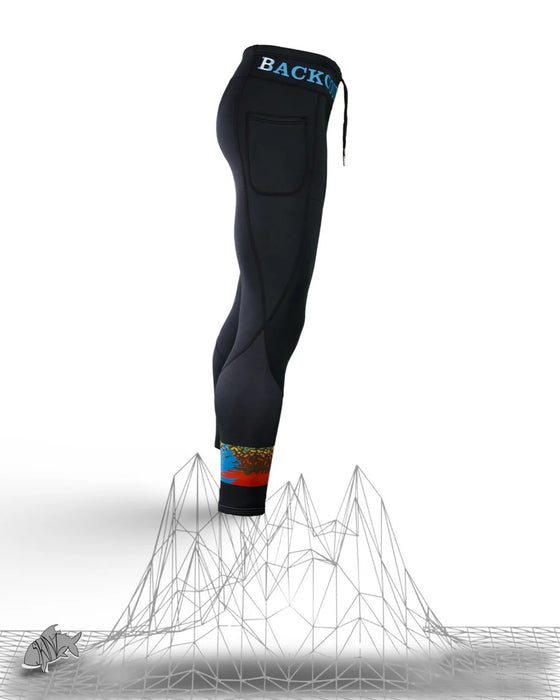 Backcountry Skinz Z-series Neoprene Black Char Leggings [sz:s]