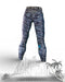Backcountry Skinz Mens Solarflexz Leggings - Blue Slate Camo [sz:s Cl:blue Slate Camo]