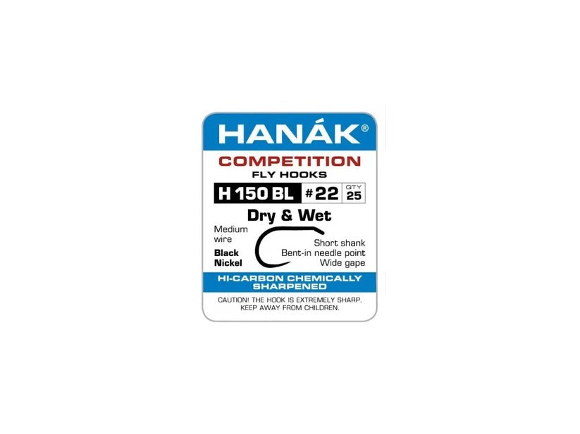 Hanak Barbless Hooks Dry Fly H150bl [sz:12]