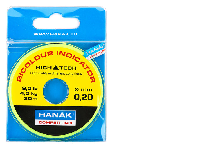 Hanak Strike Indicator Line 50m - 20mm 9lb/4kg [cl:fl Yellow]
