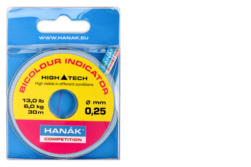 Hanak Strike Indicator Line 50m - .20mm 9lb/4kg [cl:fl Pink]
