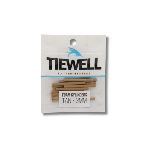 Tiewell Foam Cylinders 3mm [cl:tan]