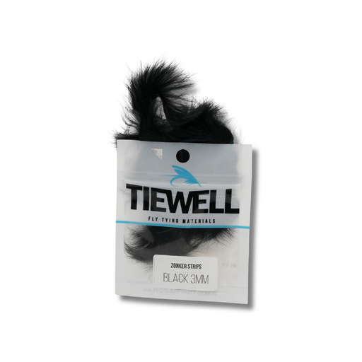 Tiewell Zonker Strips 3mm [cl:black]