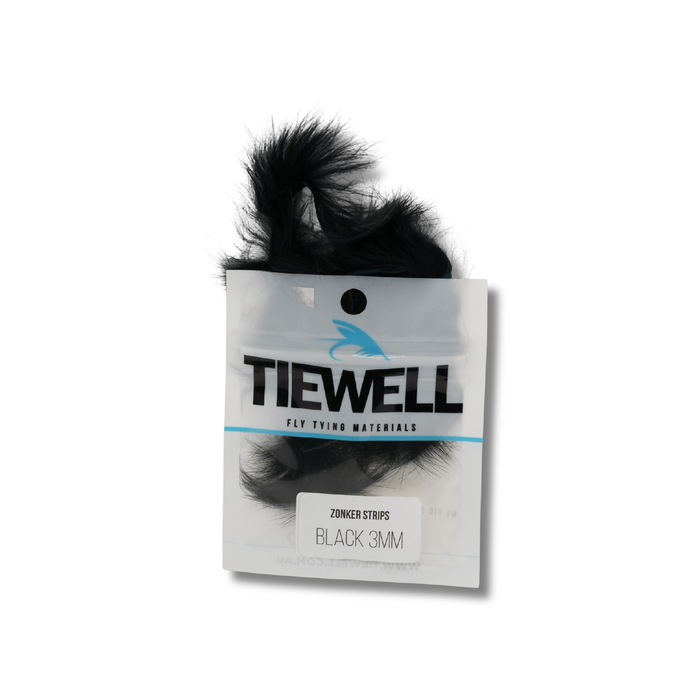 Tiewell Zonker Strips 3mm [cl:black]
