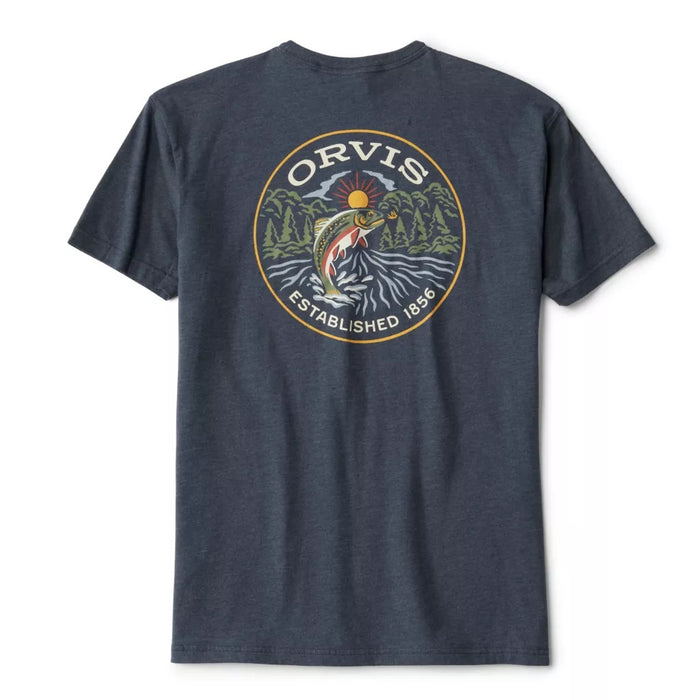 Orvis Spring Creek T-shirt [sz:s Cl:navy]