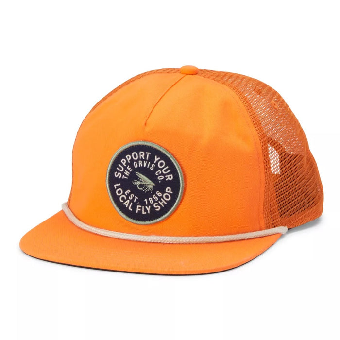 Orvis Fly Shop Rope Hat [cl:tangerine]