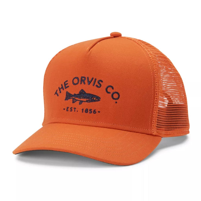 Orvis Co Trucker Hat [cl:red Clay]