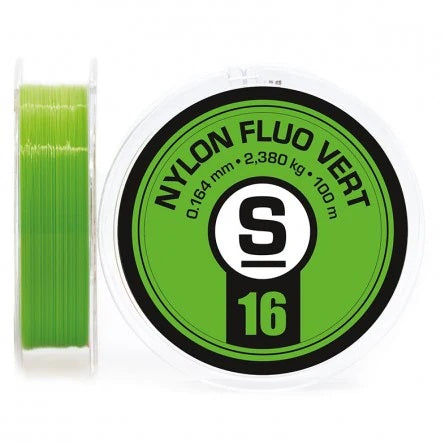 Pierre Sempe Nylon Sighter 100m [sz:0.14mm Cl:green]