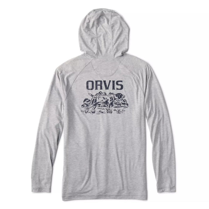 Orvis Dricast Logo Hoodie [sz:m Cl:light Heather Grey]