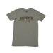 Blueys Mens Staple Deer Antler Tee - Granite [sz:extra Small]