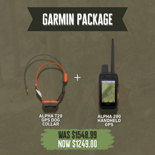 Garmin Package - Alpha T 20 Collar & Alpha 200 Handheld