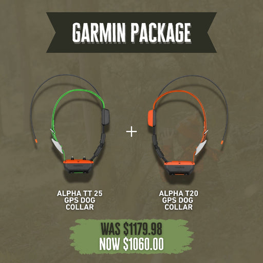 Garmin Package - Alpha Tt 25 Collar & Alpha T 20 Collar