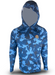 Backcountry Skinz Solarflexz Uv Pro Hoody - Blue Surge Camo [sz:s]