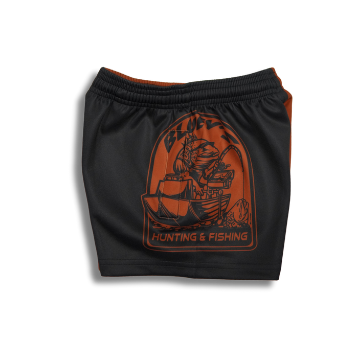 Bluey's Scoping Cod Footy Shorts - Side Zip Pocket [sz:xs]