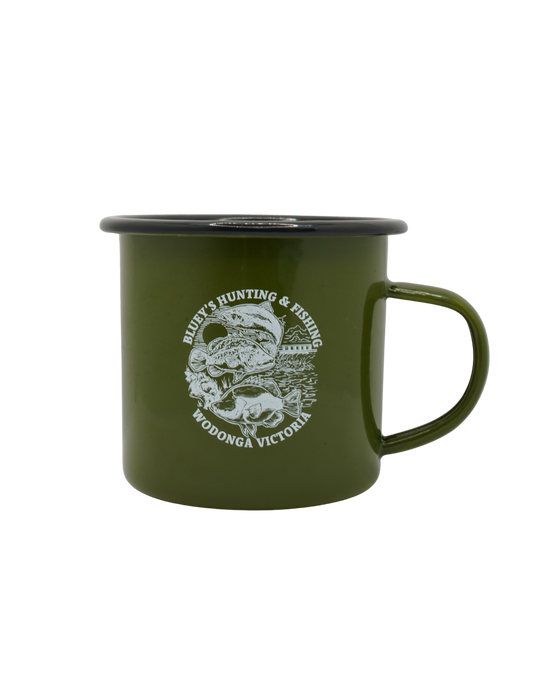 Blueys Enamel Camper Mug