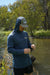 Blueys Adult Fishing Shirt Hooded [sz:m Cl:navy]