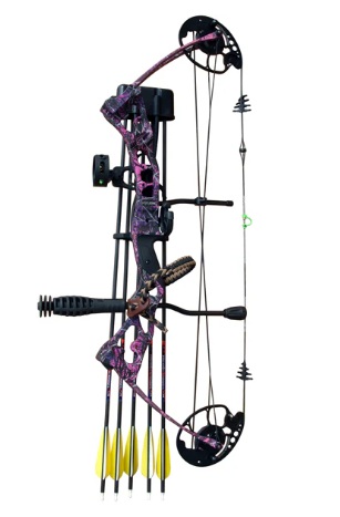 Vulture Pink Rh/45 Compound Bow Package 