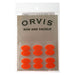 Orvis Stick On Oval Indicators [cl:fluoro Orange]