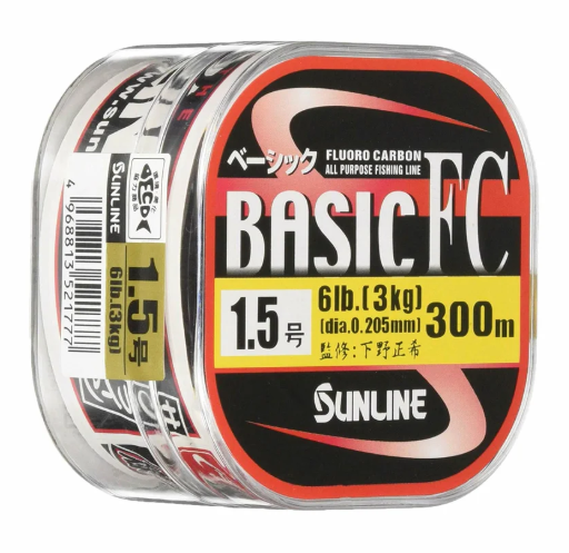 Sunline Basic Fc Flurocarbon [sz:10lb  Length:300m]
