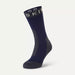 Sealskinz Waterproof Cold Weather Mid Length Sock [sz:m Cl:black/grey]