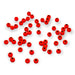 Upavon Countersunk Painted Brass Beads [sz:2.4mm Cl:fluro Orange]