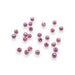 Upavon Slotted Metallic Tungsten Beads [sz:2.5mm Cl:light Pink]