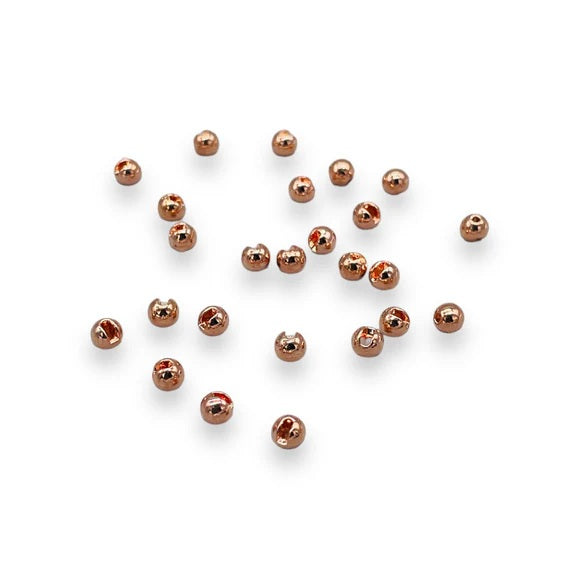 Upavon Slotted Metallic Tungsten Beads [sz:3.5mm Cl:copper]