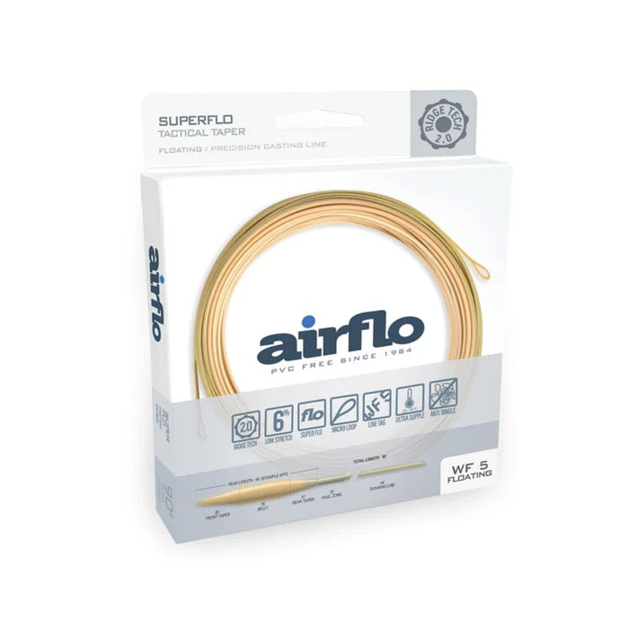 Airflo Ridge 2.0 Tactical Fly Line [sz:wf2f Cl:bamboo/watery Olive]