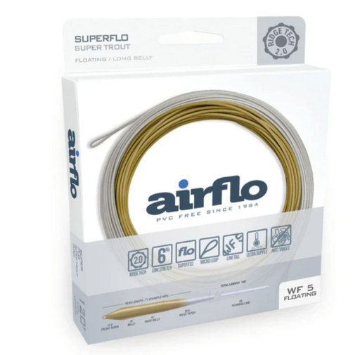 Airflo Ridge 2.0 Super Trout Fly Line [sz:wf4f Cl:camo Olive/driftwood]