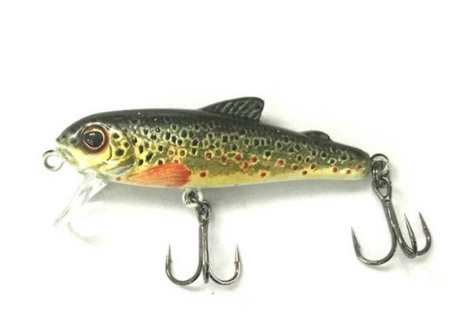 Bullet Lures 5cm Minnow Floating [cl:mountain Trout]