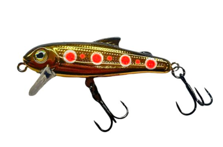 Bullet Lures 5cm Minnow Floating [cl:spawning Brown Trout]