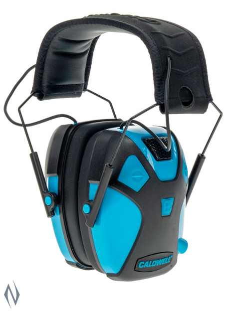 Caldwell Emax Pro Youth Electronic Ear Muffs [cl:neon Blue]