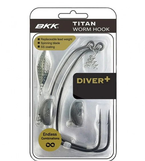 Bkk Titan Drive Plus Worm Plus Hook [sz:14/0]