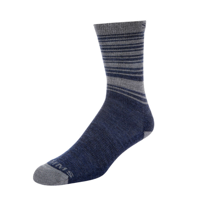 Simms Merino Lightweight Hiker Sock [Sz:M Cl:ADMIRAL BLUE]