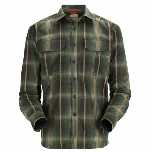 Simms Coldweather Shirt [sz:m Cl:hickory Ombre Plaid]