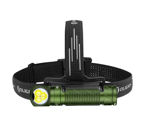 Olight Perun 3 Versatile Led Rechargeable Head Torch From Head To Hand [cl:od Green]