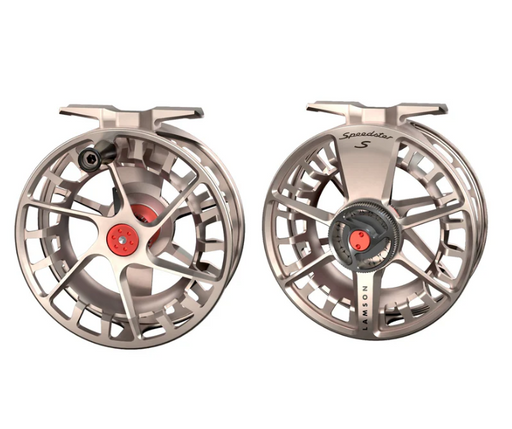 Lamson Speedster Reel [sz:5+ (5/6 Wt) Cl:ember]