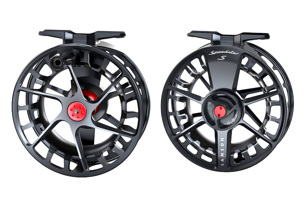 LAMSON SPEEDSTER REEL [Sz:5+ (4-6 weight) Cl:DARK SMOKE]