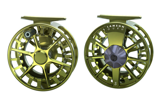 Lamson Guru S [Sz:5+ (4-6 weight) Cl:OLIVE]