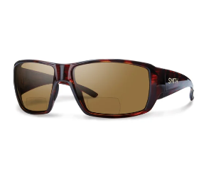 Smith Guides Choice Matte Havana With Bifocal Polarized Brown +2.5 Lens