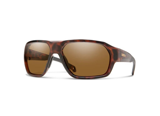 Smith Deckboss Matte Tortoise With Chromapop Polarized Glass Brown Lens