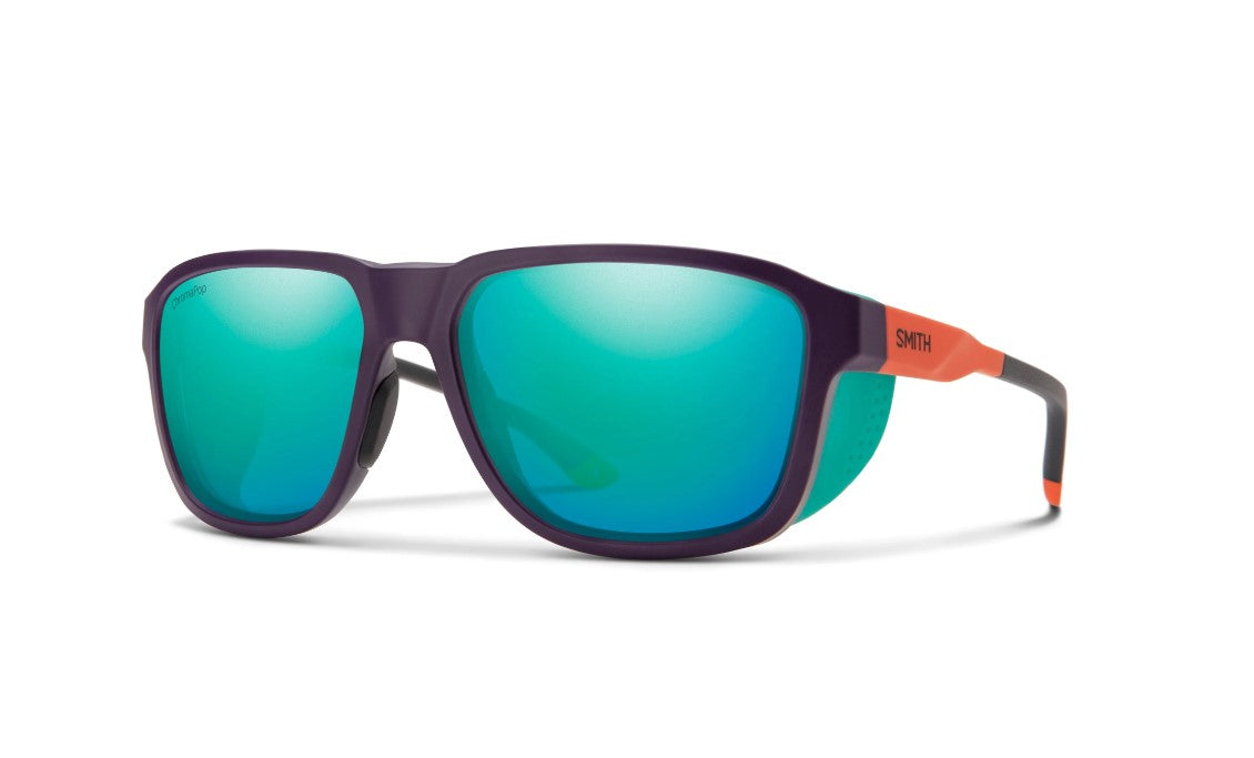Smith Embark Purple With Chromapop Polarised Opal Mirror Lens