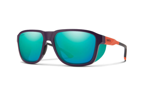 Smith Embark Purple With Chromapop Polarised Opal Mirror Lens