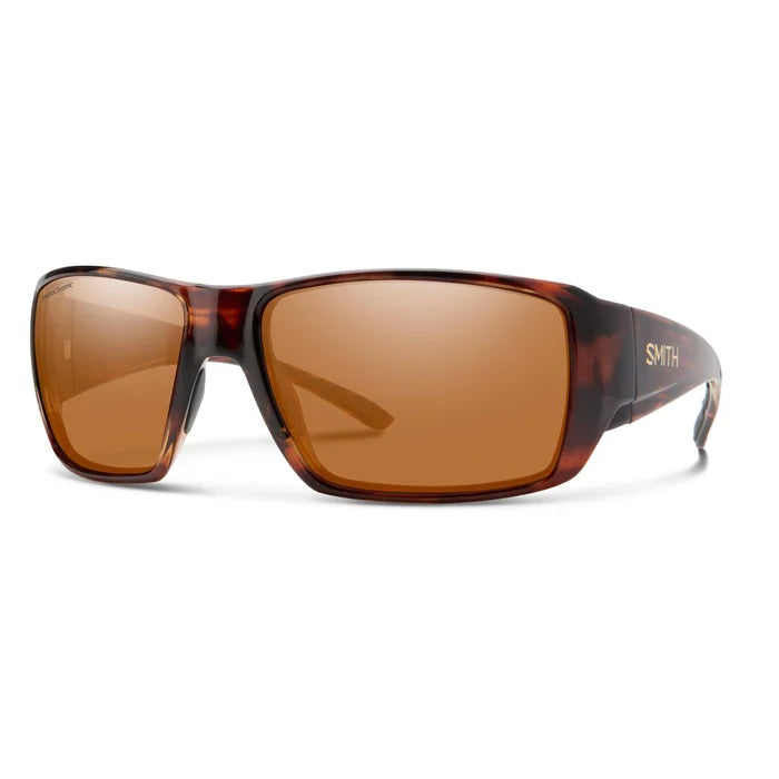 Smith Guide Choice Xl Tortoise With Techlite Polarchromic Copper Mirror Lens
